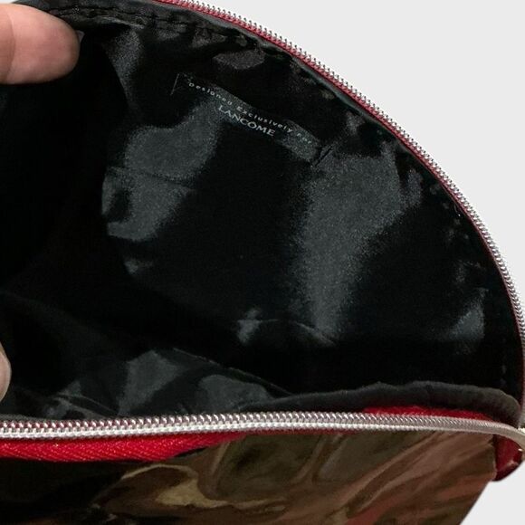 Lancôme 3for20 Patent Floral Makeup Bag Pouch Case - Picture 9 of 10